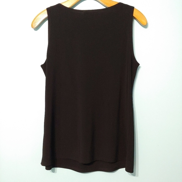 Joseph Ribkoff Sleeveless Black Tank Top, Sz 8 - Picture 2 of 4